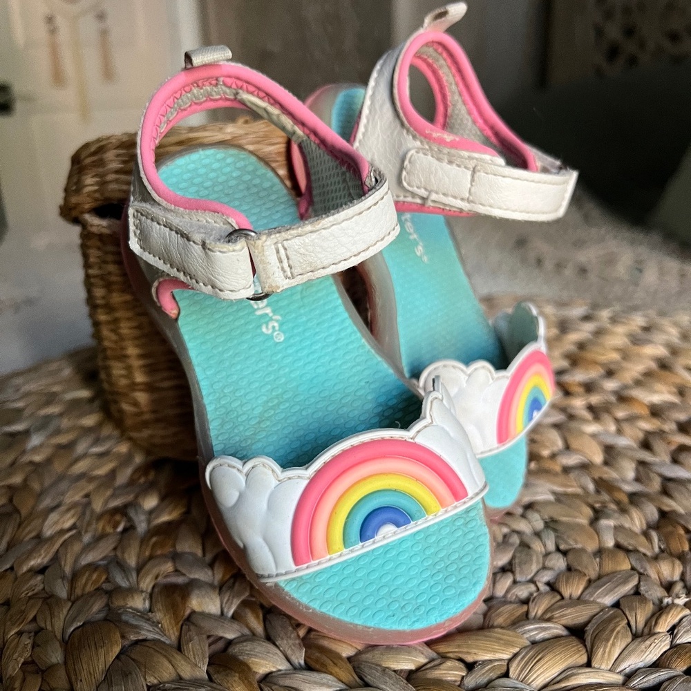 Carter’s light-up sandals, toddler size 7